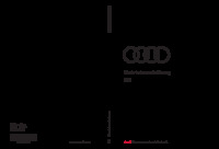 Audi Q5 - Betriebsanleitung 2026 DE-0